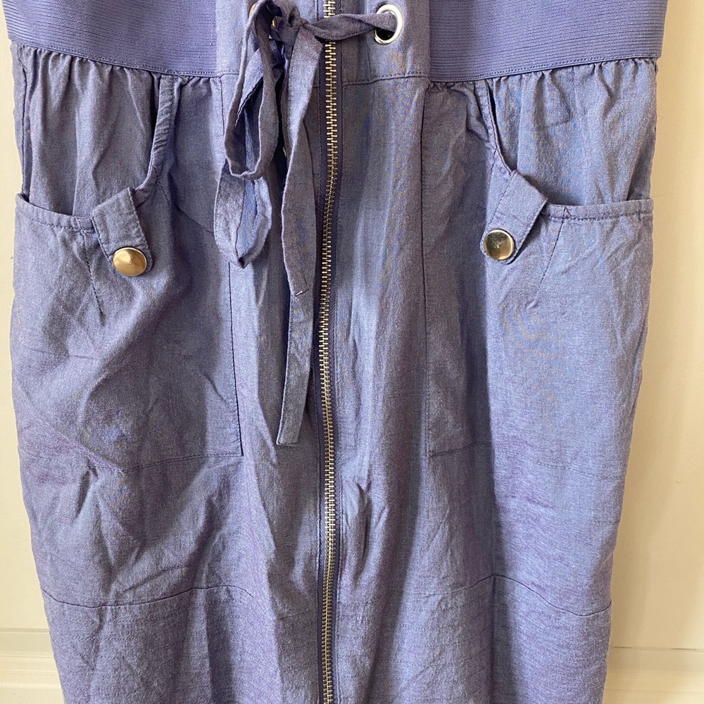Entry AdjustableDrawstring Utility sleevless dress - Picture 5 of 8